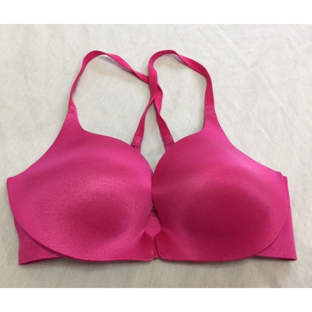 VICTORIA SECRET WOMENS FRONT CLOSE PUSH UP UNDERWIRE BRA SIZE 34D